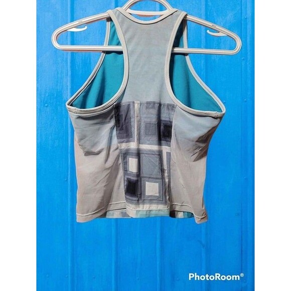 Women's Nike Running Tank Crop w built in bra Size S (B35) - Picture 2 of 2